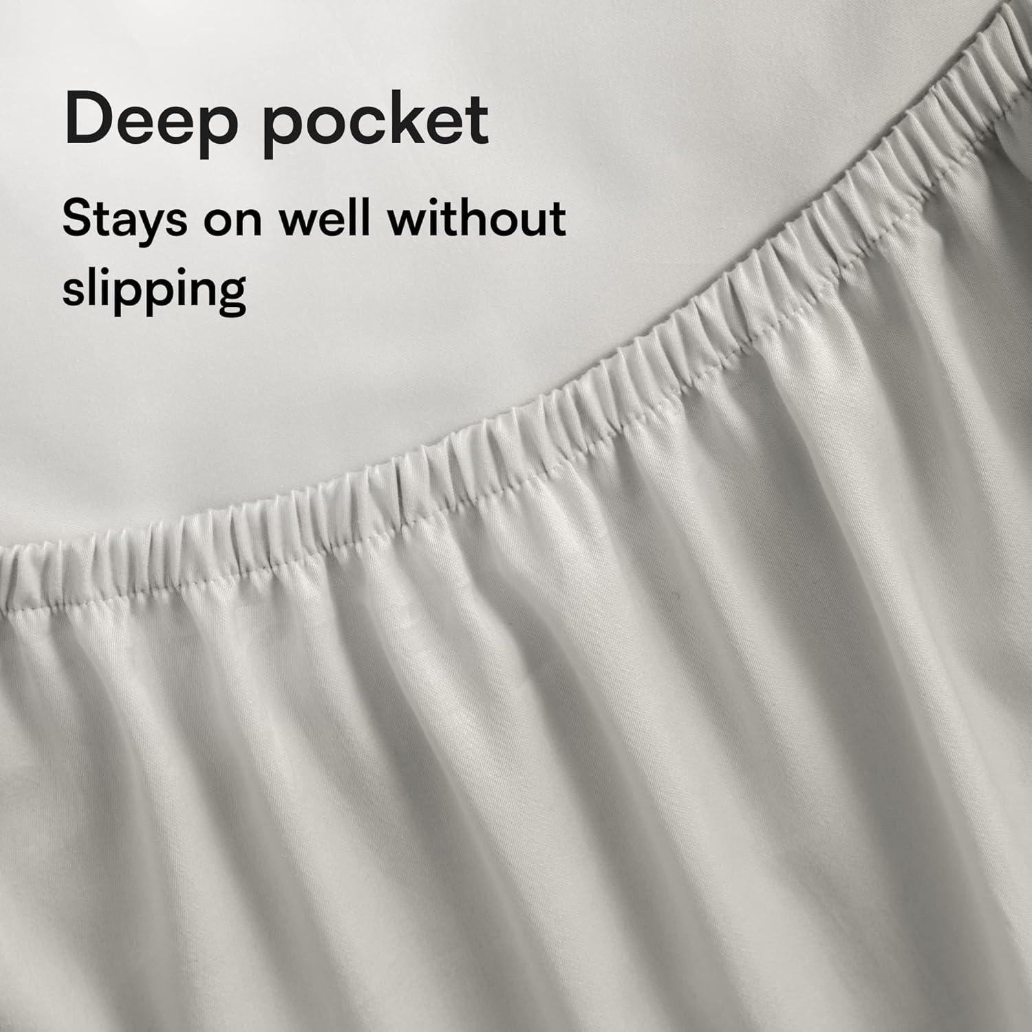 image:imageNiagara Waterproof Mattress Protector Twin 39x75 Cover Deep Pocket Breathable Noiseless 820Inches Bed Smooth Jersey Mattress Pad Cover Fully Ultra Thin MicrofiberQueen