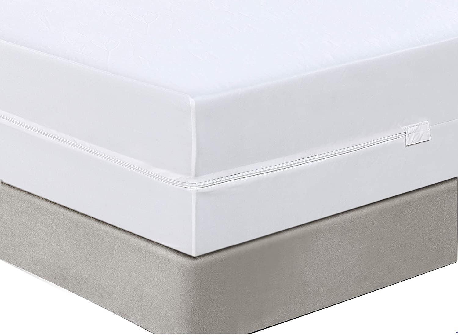 image:imageNiagara Cotton Mattress Pad Full 54x75 Non Noisy Cooling Breathable Ultra Plush Absorbent Protector Extra Deep Fits 20 Inches Deep MattressPolyester